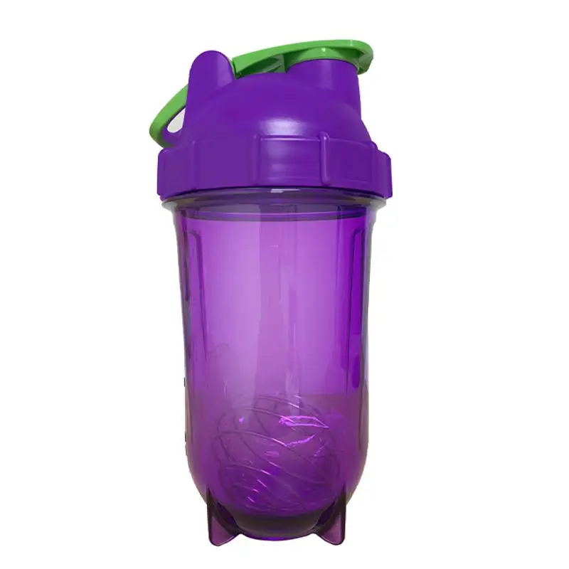 600ml Wholesale Custom Plastic Visible Fitness Sport Protein Shaker Bottle