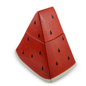 Salière et poivre en forme de Fruit coloré, ustensiles de cuisine, conserver le sel et le poivre, en céramique, pour pastèque, taille S/2 - Product Image 2