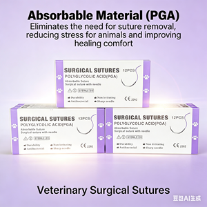 Suturas Personalizables de Monofilamento PGCL, Sintéticas, Mo, PGA, Catgut, <span class=keywords><strong>PDS</strong></span>, Poliglecaprona <span class=keywords><strong>25</strong></span> Absorbible para Veterinaria - Product Image 3