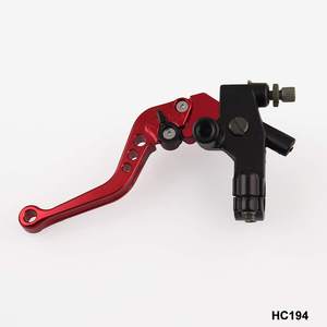 Commandes universelles pour moto, levier de frein et d'embrayage avec réservoir de liquide de frein, compatible avec Yamaha, Kawasaki, Suzuki - Product Image 6