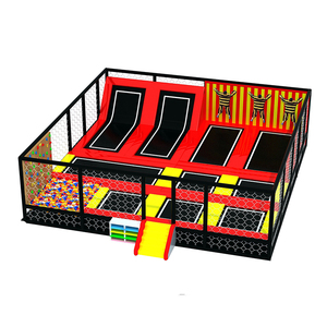Children's <b>Trampoline</b> Park Outdoor <b>Trampoline</b> Park Ocean Ball Climbing Facility Amusement Park <b>Trampoline</b> - Product Image 1