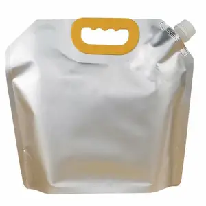 Custom Logo Plastic Verpakking Zakjes Sap Zakje Bag100 Ml 200Ml 500Ml 1l 5l Tuit Zakje Voor Vruchtensap Bier Melk Yoghurt