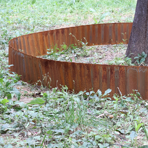 Wavy Design Galvanized Steel Lawn Edging Durable Metal <b>Edge</b> for Residential Landscape - Product Image 6