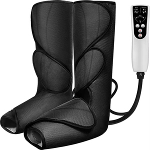 Inflatable Leg Massager Latest Leg Kneeding Massager air <b>Bag</b> <b>Compression</b> Electric Foot Massager Machine - Product Image 1
