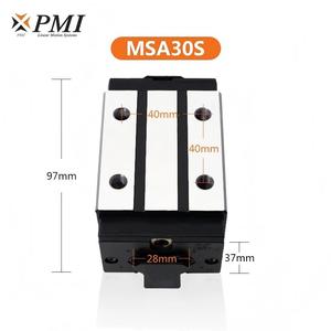 Guide Lineari Originali PMI Serie MSA MSB 15 20 25 30 35 45MM S E LS <span class=keywords><strong>LE</strong></span> 4000MM per Componenti CNC - Product Image 2