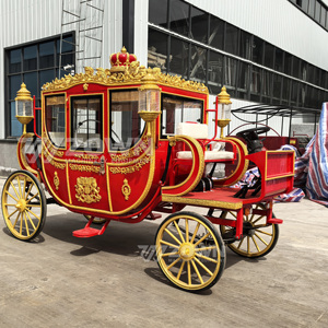 Voiture électrique royale de tourisme de luxe, véhicule de balade vintage, batterie longue portée pour les excursions en parc, les mariages et les sorties en plein air - Product Image 5