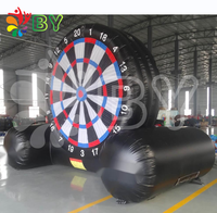 BOYAN nouveau grand géant interactif gonflable sport humain Football jeu de fléchettes Football fléchettes jeux de société
