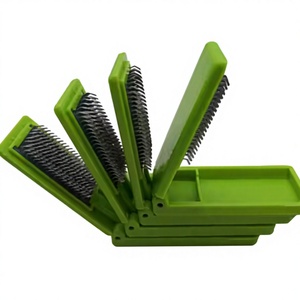 Spazzola Portatile Pieghevole in Camoscio per Pulizia Scarpe da Ballo, 6 Colori, 2025 - Product Image 2