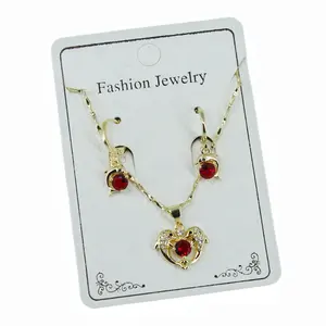 2023 fashion jewelry female brass heart-shaped whale necklace earrings whale set