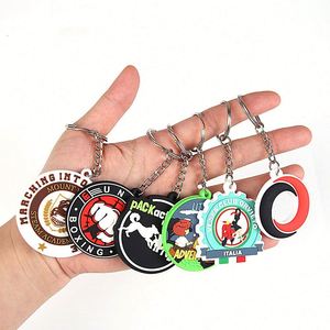 ออกแบบพวงกุญแจ PVC ปรับได้ตามสั่ง พร้อมโลโก้ สี และรูปทรงตามต้องการ สำหรับงานธุรกิจ โฆษณา ของที่ระลึกส่งเสริมการขาย - Product Image 2