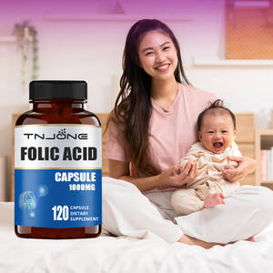 विटामिन बी 9 फोलिक एसिड पूरक बहु विटामिन कैप्सूल प्राकृतिक खाद्य ग्रेड फोलिक एसिड कैप्सूल - Product Image 6