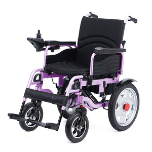 <span class=keywords><strong>Silla</strong></span> <span class=keywords><strong>de</strong></span> <span class=keywords><strong>Ruedas</strong></span> Eléctrica Reforzada <span class=keywords><strong>de</strong></span> Color Personalizado con <span class=keywords><strong>Ruedas</strong></span> Traseras Grandes <span class=keywords><strong>de</strong></span> 16 Pulgadas, <span class=keywords><strong>Silla</strong></span> <span class=keywords><strong>de</strong></span> <span class=keywords><strong>Ruedas</strong></span> Plegable <span class=keywords><strong>de</strong></span> Acero al Carbono para Personas Mayores - Product Image 5