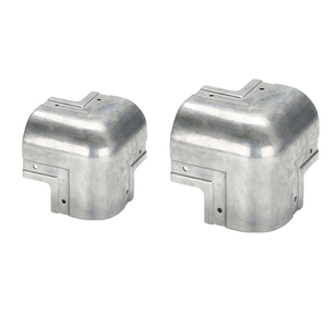 Caja de aluminio personalizada Esquinas de camiones Hoja de metal Doblado Perfil de aluminio Protector lateral Tapa protectora de esquina - Product Image 2