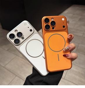 <span class=keywords><strong>Étui</strong></span> magnétique d'origine pour téléphone 17/16/15/14 Pro Max avec coque arrière et cadre d'objectif - Product Image 2