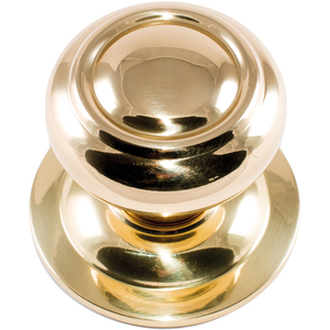 ลูกบิดประตู - ขนาดเส้นผ่านศูนย์กลาง 70 มม. ผิวขัดเงา ดีไซน์สวยงามและทนทาน เหมาะสำหรับใช้ภายในอาคาร - Product Image 1