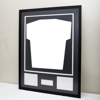 Grande taille 60x90cm cintre mural Option maillot cadre d'affichage étui pour Baseball Basketball Football Sport chemise