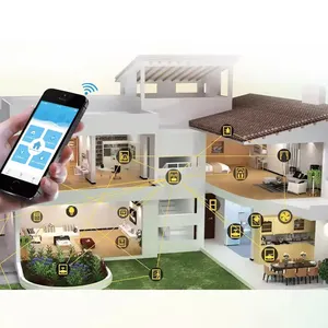 2024 wifi smart home system smart switch work with homekit and TUYA&Smart life app