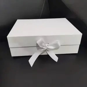 礼品盒带盖，用于生日，婚礼，父亲节和其他送礼场合的豪华礼品盒