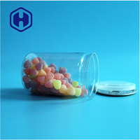 Boîte en PET de qualité supérieure sans BPA pour les collations, les bonbons et les fruits secs, emballage de qualité alimentaire