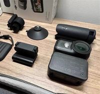 Caméra d'action Osmo Nano Vlog avec carte MicroSD 64 Go CMOS, champ de vision large 143°, étanche 10 m, 4K/60fps, double microphones, originale en stock