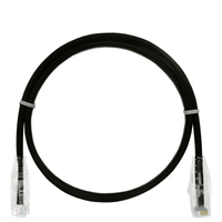 Cable Ethernet Cat6 UTP Delgado con Cubierta de PVC, Conectores Chapados en Oro, Diseño Antienredos, Resistente al Fuego CMG, Garantía de 12 Meses