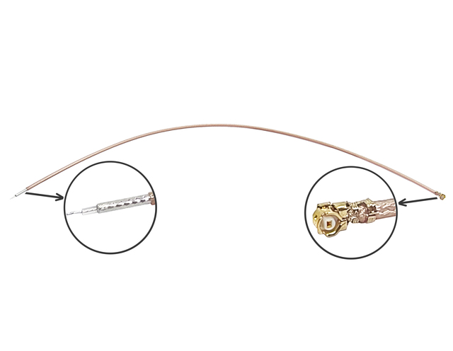 Customization U.FL Female With 15cm 50ohm RG178 Coaxial Coax RF Cable Assembly