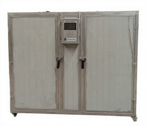 Machine de séchage et d'hydratation à air chaud avec écran tactile et contrôle numérique PLC pour poisson, viande, bananes, bonbons, fruits de mer, café et aliments - Product Image 1