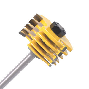 Lot de <span class=keywords><strong>6</strong></span> fraises <span class=keywords><strong>à</strong></span> <span class=keywords><strong>rainurer</strong></span> réglables pour le travail du bois, fraises <span class=keywords><strong>à</strong></span> <span class=keywords><strong>rainurer</strong></span> en T avec roulement pour rainurage, outils de bricolage pour le travail du bois - Product Image 3