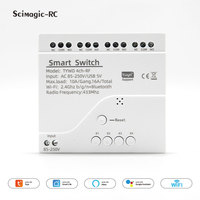 Récepteur RF TUYA Rele, relais autobloquant, Module sans fil, commutateur intelligent, Wifi, télécommande, 4CH AC85V 220V 250V