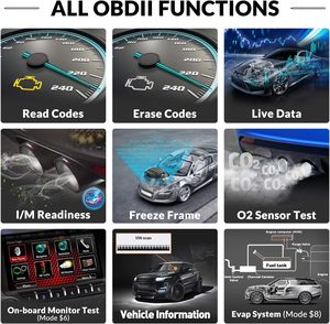 Ediag-Lector DE CÓDIGO DE VEHÍCULO, herramienta de diagnóstico OBD2 para todos los coches OBD2, prueba de Monitor a bordo desde 1996, gratis - Product Image 2