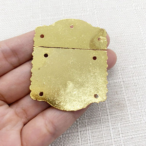 Cerradura antigua joyero de madera especial, accesorios de madera, hebilla de panel, cierre de hebilla de cámara oscura - Product Image 2