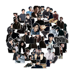 สติกเกอร์ PVC ชุด 60 ชิ้น/เซ็ต ของวง KPOP รุ่น REVERXE  ไบคยุน ชานยอล ซูโฮ ไค เซฮุน ซิวมิน  ไม่ซ้ำแบบ  สติกเกอร์ติดกระเป๋า ของขวัญสำหรับแฟนคลับ - Product Image 1