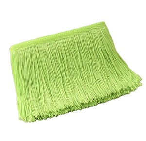 All'ingrosso 10 iarde <span class=keywords><strong>Per</strong></span> confezione 15cm 6 "frangia a goccia in poliestere con nappine <span class=keywords><strong>Per</strong></span> tenda - Product Image 1