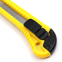 Couteau utilitaire rétractable ABS de 18mm de largeur pour la découpe et le déballage du papier Express