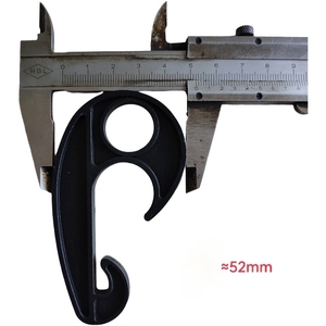 <span class=keywords><strong>Crochet</strong></span> <span class=keywords><strong>de</strong></span> cargaison <span class=keywords><strong>de</strong></span> sécurité en plastique noir tout usage <span class=keywords><strong>de</strong></span> 90*52mm pour <span class=keywords><strong>filet</strong></span> <span class=keywords><strong>de</strong></span> cargaison <span class=keywords><strong>de</strong></span> camion - Product Image 2