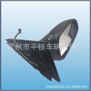 Conjunto de Espejo Lateral para Volkswagen Bora 879400C460, Espejo Plano Negro de ABS para Reemplazo o Reparación 2008-2012 - Product Image 4