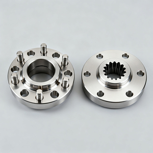 ISO9001 ổ đĩa tùy chỉnh trục <span class=keywords><strong>Adapter</strong></span> mặt bích ách 45 # Thép 304 316 thép không gỉ ổ đĩa công nghiệp trục mặt bích - Product Image 1