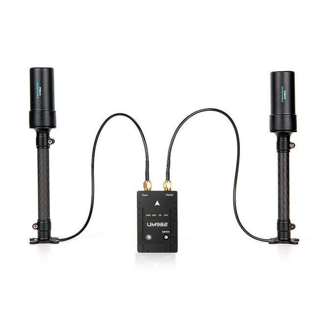 HolyBro Dual Antenna H-RTK Unicore UM982 High-Precision GNSS Positioning System Open Source Pixhawk Drone Dual Antenna