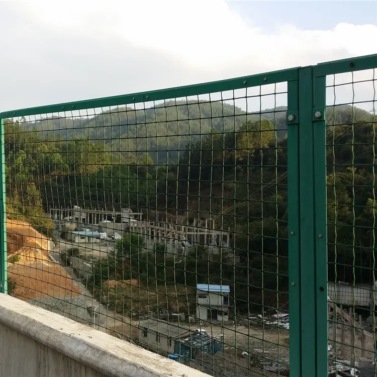 PVCパネルの高さ10フィートの金属製スピアヘッド亜鉛メッキ50kgx2mm画像鉄線ヤギメッシュ山東フェンス