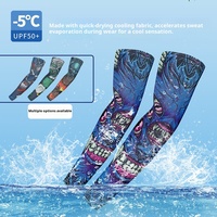 Manchons de protection solaire d'été pour moto, cyclisme, randonnée, pêche, sports de plein air, unisexe, en polyester, modèle PME
