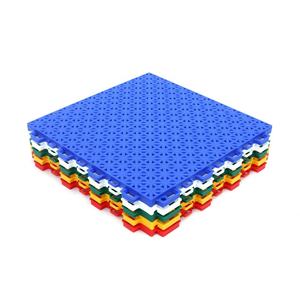 Superficie para Cancha de Baloncesto de 20 pies x 20 pies para Patio Trasero en Varios Colores con el Logotipo de Jordania - Product Image 1