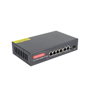 High Power 7 Port Gigabit PoE <b>Switch</b> 48V 1000Mbps Industrial <b>Network</b> For Monitoring And Ap - Product Image 4