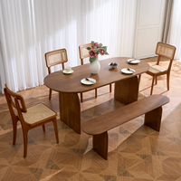 Chaises design en bois de chêne massif d'Italie Mobilier de salle à manger Chaise de salle à manger moderne