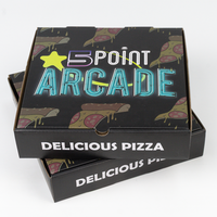 Usine de vente en gros à emporter boîte postale en carton ondulé personnalisé 12 pouces boîtes d'emballage boîtes à pizza