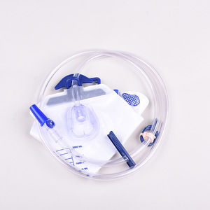 2000ml Anti-Reflux Urine Collection Bag Deluxe Version For Men Women Elderly PVC Material One-Time Use White - Product Image 3