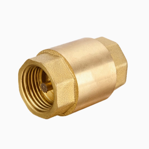 Clapet anti-retour vertical en laiton