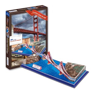 Maqueta 3D <span class=keywords><strong>de</strong></span> Papel Espuma del <span class=keywords><strong>Puente</strong></span> <span class=keywords><strong>de</strong></span> <span class=keywords><strong>Brooklyn</strong></span>, Edificio Mundialmente Famoso, con 64 Piezas - Product Image 2