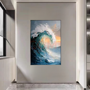 <span class=keywords><strong>ภาพ</strong></span><span class=keywords><strong>วาด</strong></span><span class=keywords><strong>สี</strong></span>น้ำมันเพ้นท์ด้วยมือ - Product Image 4