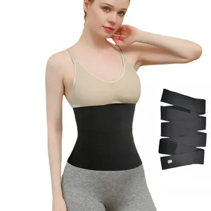 Frauen abnehmen Scheide schnappen mich Bandage Wickel Taille Trainer Body Shaper Bauch Shape wear Trimmer Gürtel Korsett Top Stretch Bands