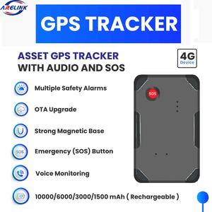 Mini traceur GPS 4G LTE pour voiture avec géolocalisation, universel 9V-90V, petite taille, rechargeable, pour enfants, biens personnels, dispositif anti-perte - Product Image 5
